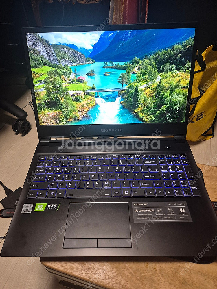기가바이트 G5 게이밍노트북 RTX3060 팝니다.--8