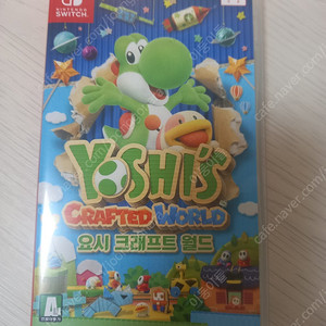 닌텐도 스위치게임 요시크래프트월드 상태좋음
