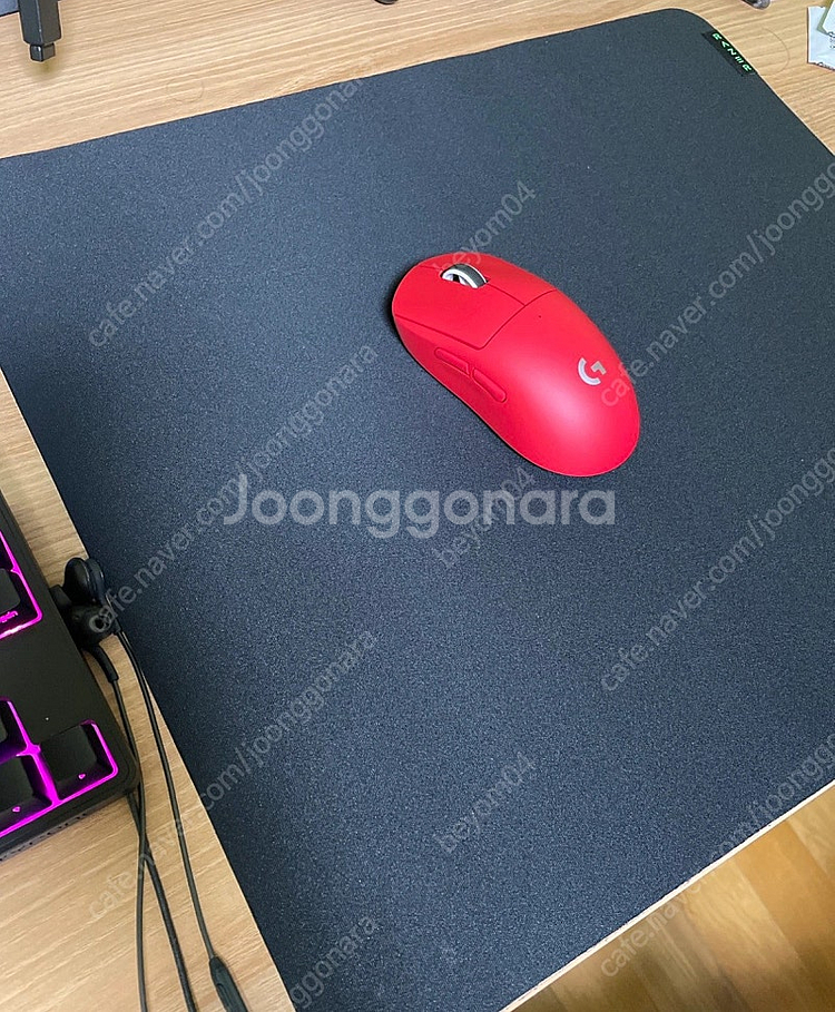 로지텍 gpro x 슈퍼라이트 레드 팝니다--0