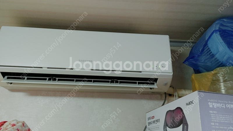 삼성 10평형 에어컨 실외기 리모컨 포함 판매합니다~--0
