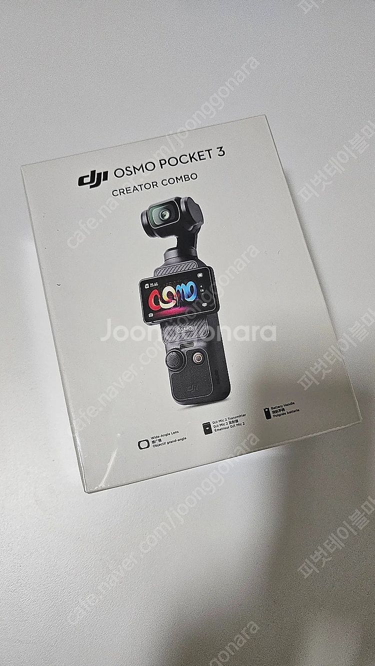 DJI 오즈모 포켓3 크리에이터콤보 미개봉 판매--0
