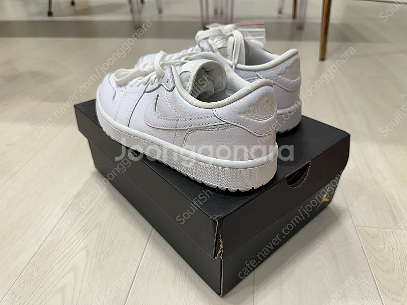 조던1 Low Golf Triple White 250사...--2
