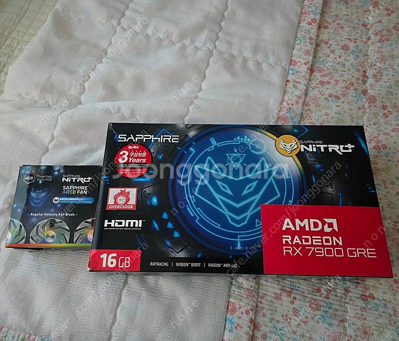 라데온 사파이어 RX 7900 GRE 16GB 니트로 ...--0