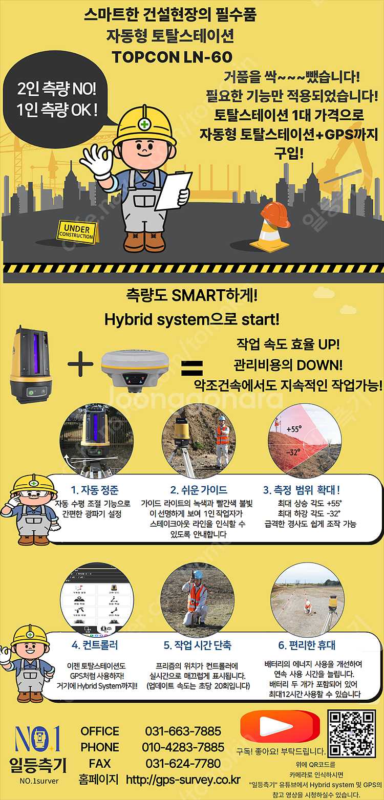프리즘 자동 추적 + GPS 하이브리드 측량, TOPC...--2