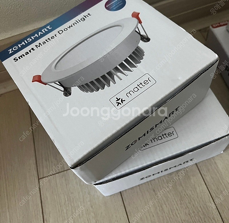 iot 스마트 전구 재미스마트 매터 다운라이트 3개(w...--1