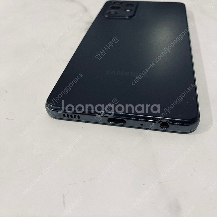 갤럭시 A52S 블랙 128기가 매우깨끗한기기 7만8천원 판매합니다--2