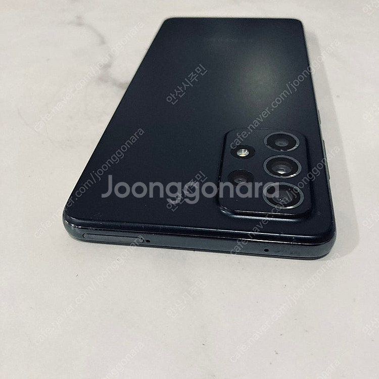 갤럭시 A52S 블랙 128기가 매우깨끗한기기 7만8천원 판매합니다--3