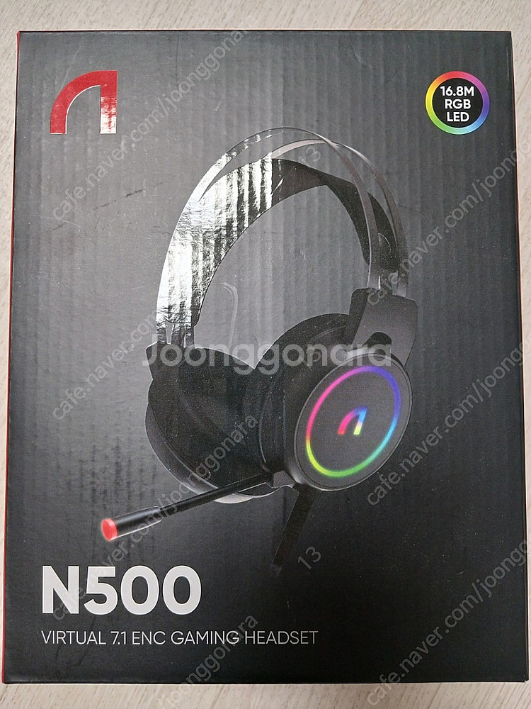 새상품 앱코 N500 게이밍 헤드셋 23.000원--0