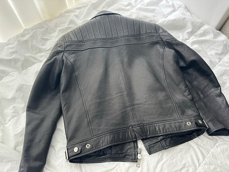 느와르라르메스 블랙라벨 SD6 라이더 가죽 자켓 이미지