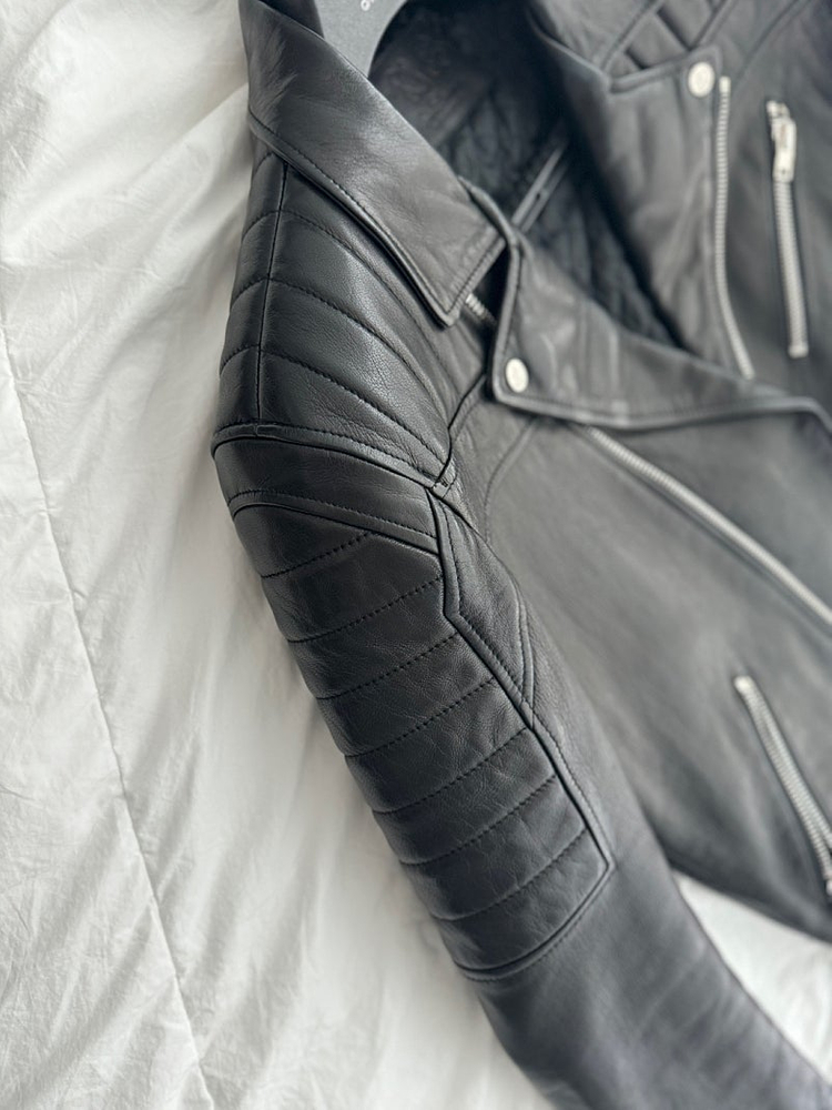 느와르라르메스 블랙라벨 SD6 라이더 가죽 자켓 이미지