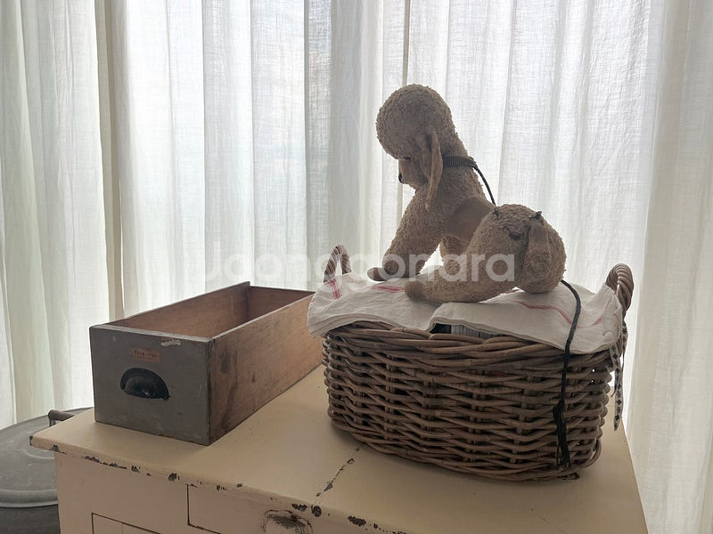 영국 올드앤틱 강아지 인형--0