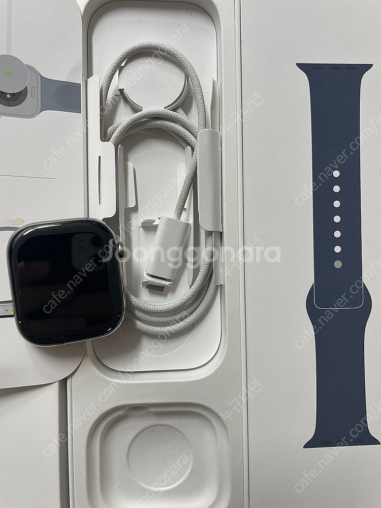 애플워치10티타늄 46mm 내추럴 애플케어+ SSS급--0
