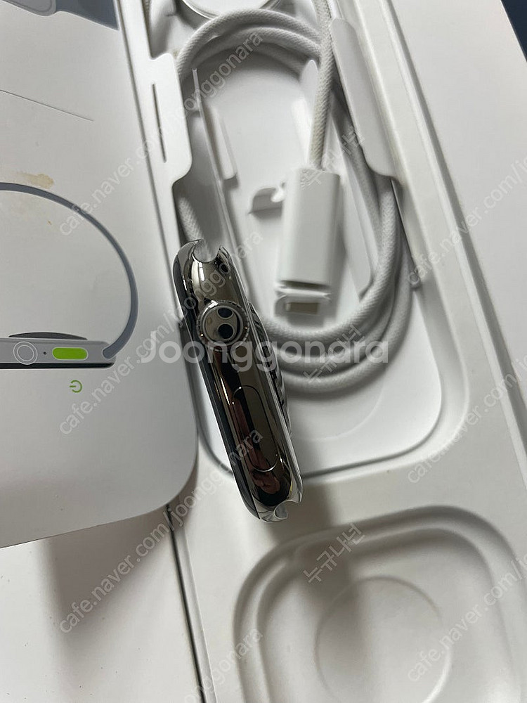 애플워치10티타늄 46mm 내추럴 애플케어+ SSS급--3