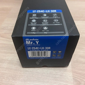 레오포토 LY-254C + LH-30R 삼각대 미개봉