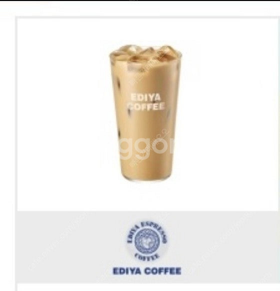 이디야 카페라떼L 3,600원에 판매합니다 2장 있습니...--0