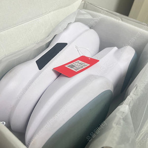 {리닝 WADE SLIDE 웨이드 슬리퍼 WHITE} 택포