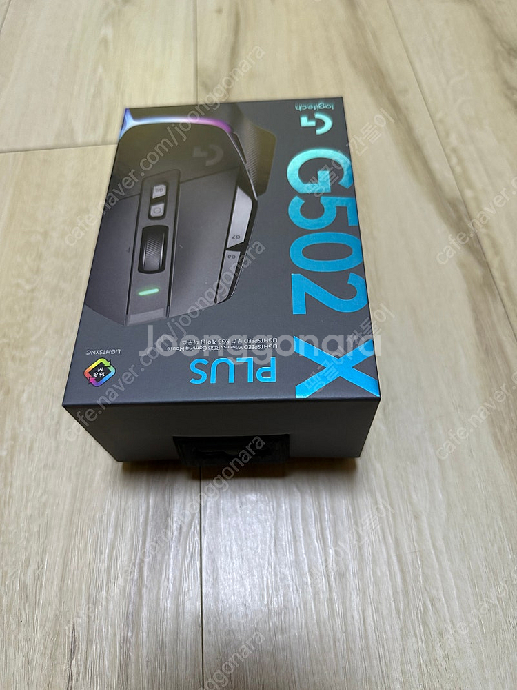 로지텍G502X PLUS마우스 최신 산제품--2