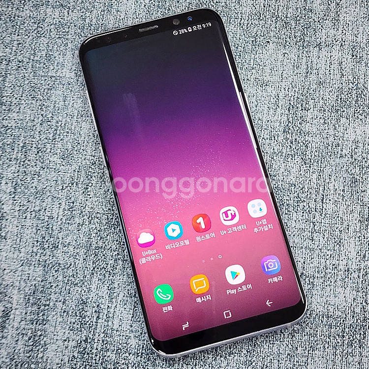 갤럭시 S8플러스 오키드그레이 64기가 미파손 가성비폰...--2