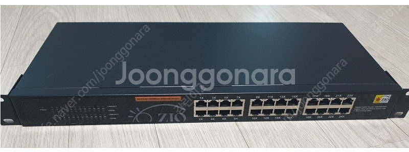 24포트 기가비트 스위칭 허브 ( ZIO GSB2460...--0