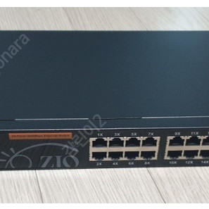 24포트 기가비트 스위칭 허브 ( ZIO GSB2460SW )