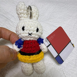 미피 몬드리안 인형 키링 새상품