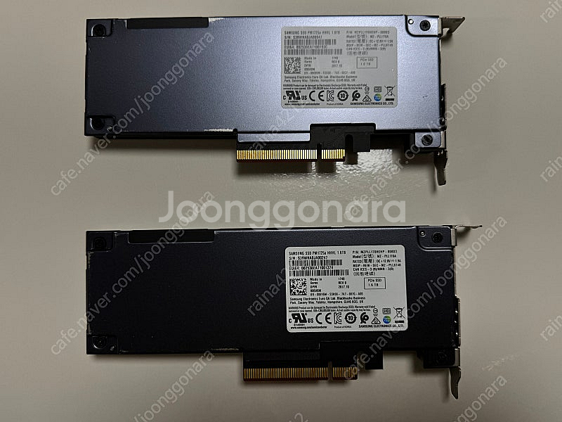 서버용 삼성 PCI 카드형 SSD 1.6TB--1