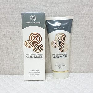 새상품)뉴질랜드 네이쳐스뷰티 머드 마스크 200ml.