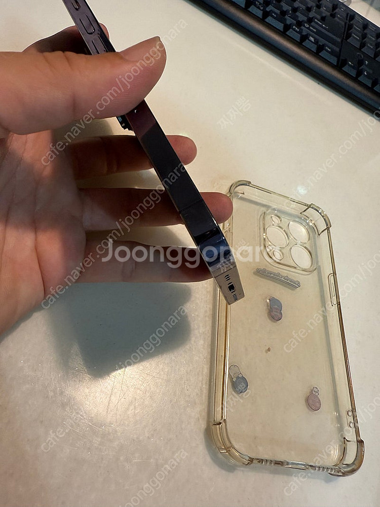 아이폰 14프로 퍼플 256 팝니다(65만)--3