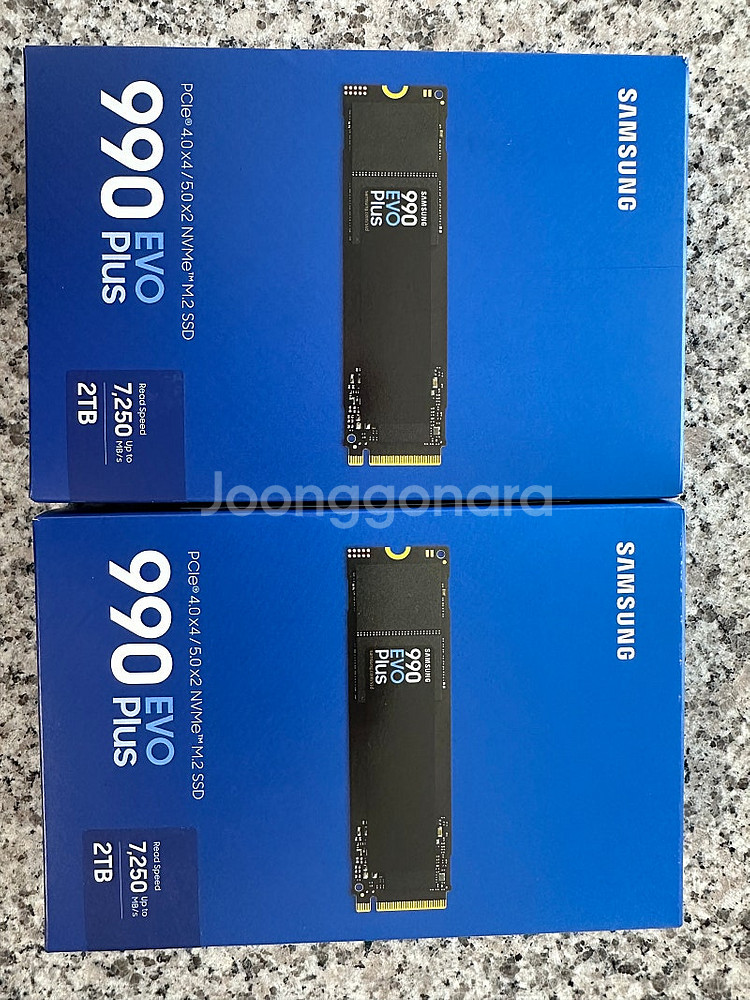 삼성SSD 990 EVO PLUS 2TB (미개봉) 판...--0
