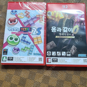 스위치2용과같이0.뿌요뿌요테트리스2s팝니다