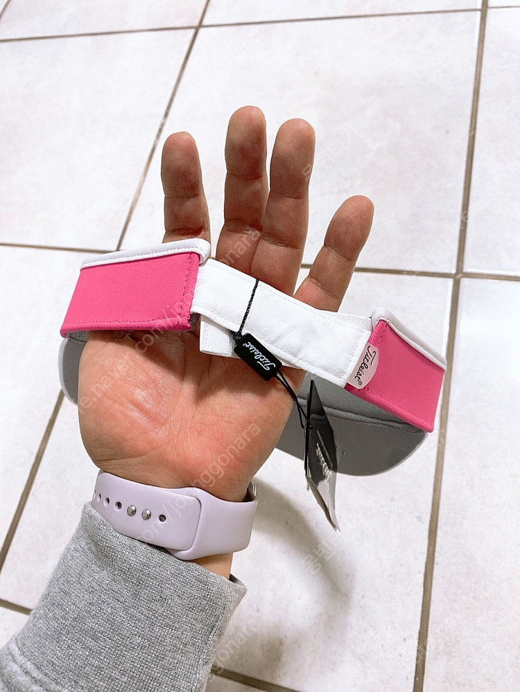 (프리사이즈)(새모자)타이틀리스트골프썬캡 이미지