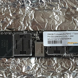 [미사용] PHISON SSD M.2 NVME 256GB 새제품 팝니다