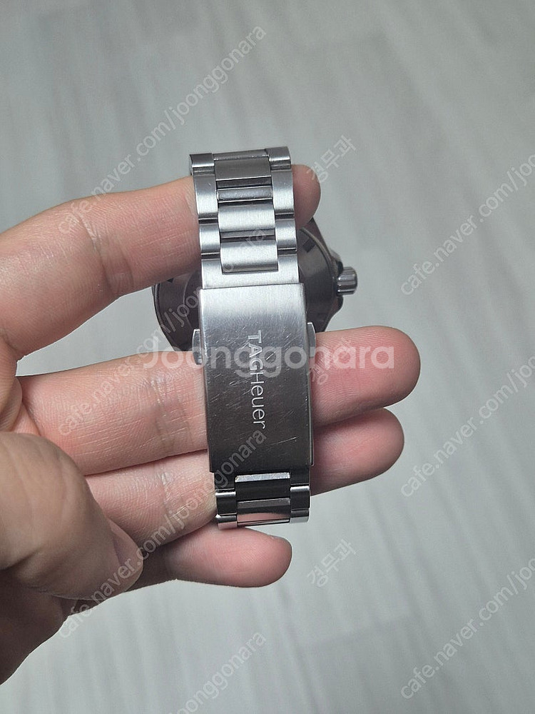 태그 아쿠아레이서300 스틸 청판 41mm 팝니다.--2