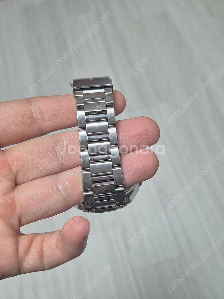 태그 아쿠아레이서300 스틸 청판 41mm 팝니다.--3