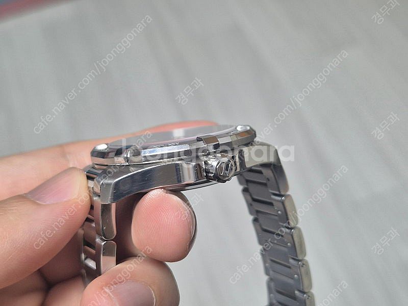 태그 아쿠아레이서300 스틸 청판 41mm 팝니다.--4