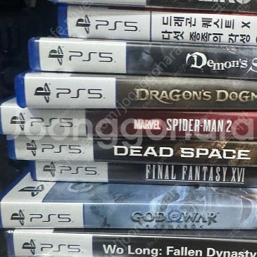 ps4,ps5 게임 소프트 타이틀 판매--0