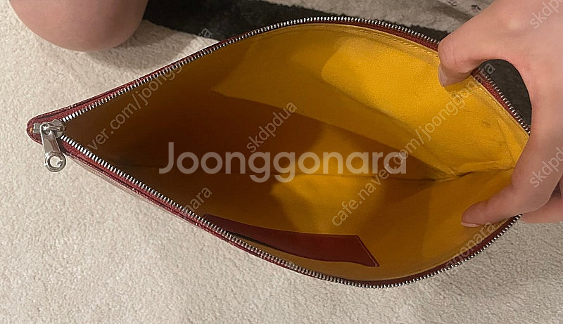 정품 고야드 클러치 MM--7