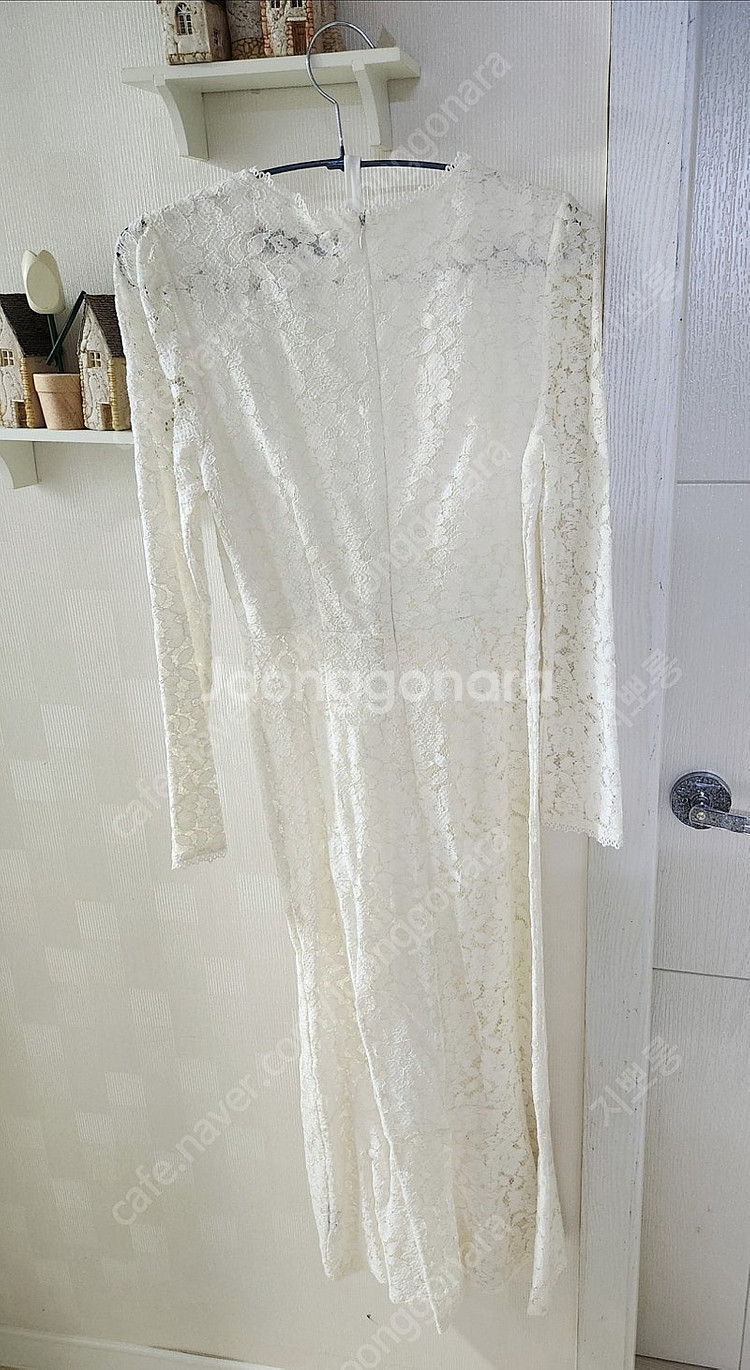 NAIN머메이드원피스드레스(속치마일괄)--2