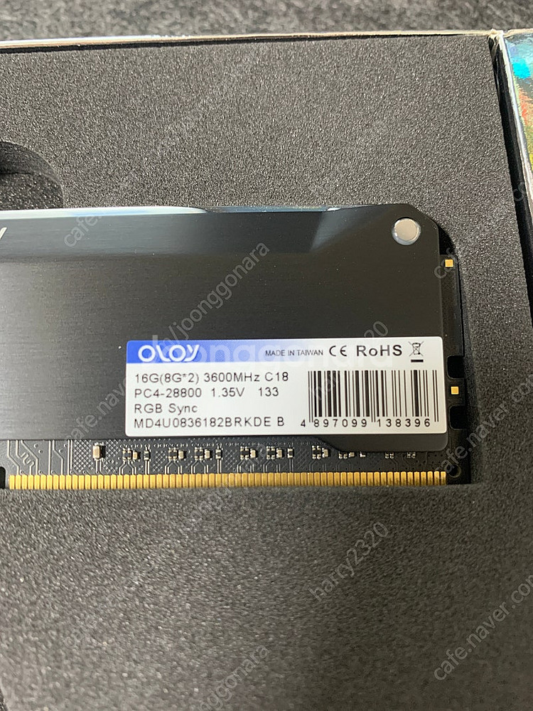 (택포)Oloy DDR4 3600 c18 16G(8G ...--2