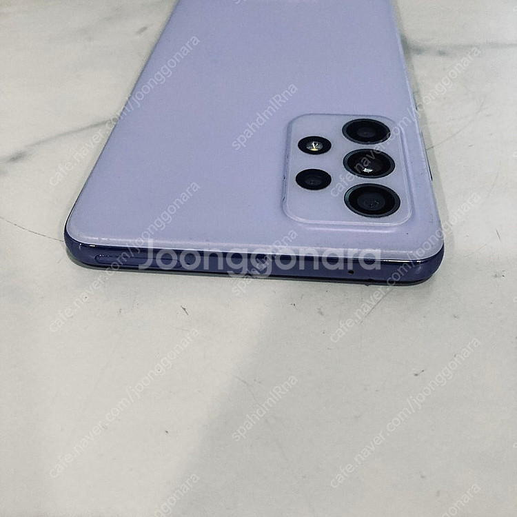 갤럭시 A52S 퍼플 128기가 매우깔끔한기기 8만8천원 판매합니다!--3