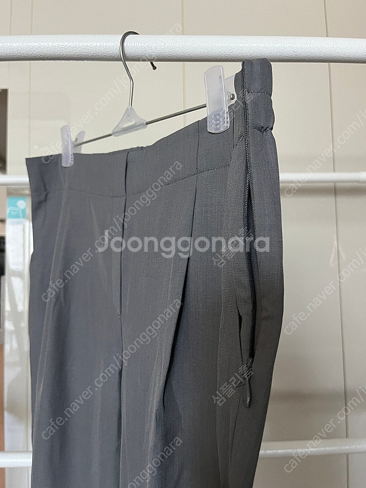 (새상품) 여성 봄여름 링클프리 슬랙스 그레이 77--2