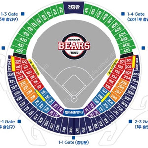 [3루 네이비] 7월 22일 두산 한화 두산베어스 한화이글스(7/22) 3루 네이비석 2연석 / 4연석