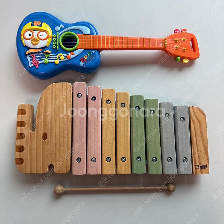 뽀로로 기타 + 우드피아 실로폰--0