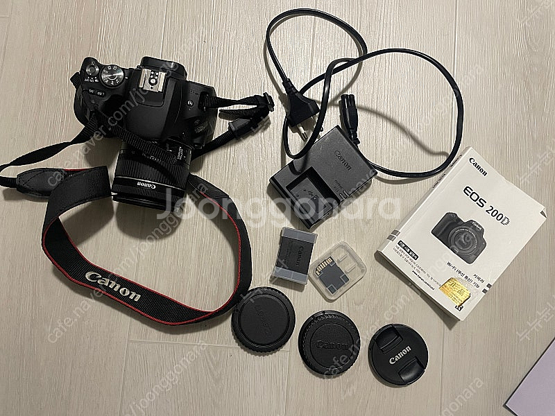 [상태좋음]캐논 EOS 200D DSLR 카메라--0