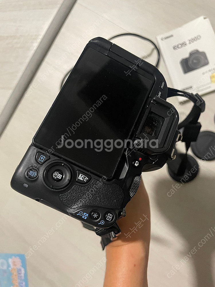 [상태좋음]캐논 EOS 200D DSLR 카메라--4