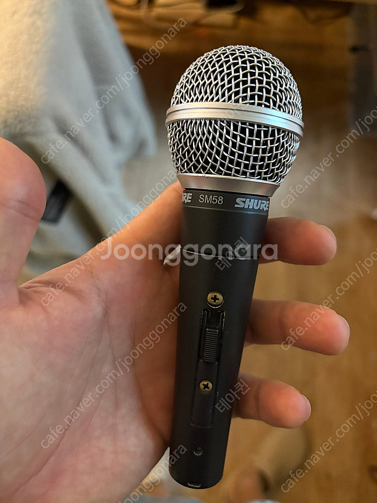 슈어 sm58 정품 팝니다. 급매 쿨거래 운포!--0