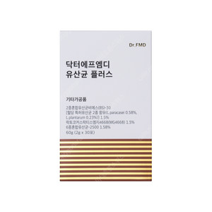 닥터에프엠디 유산균 5개