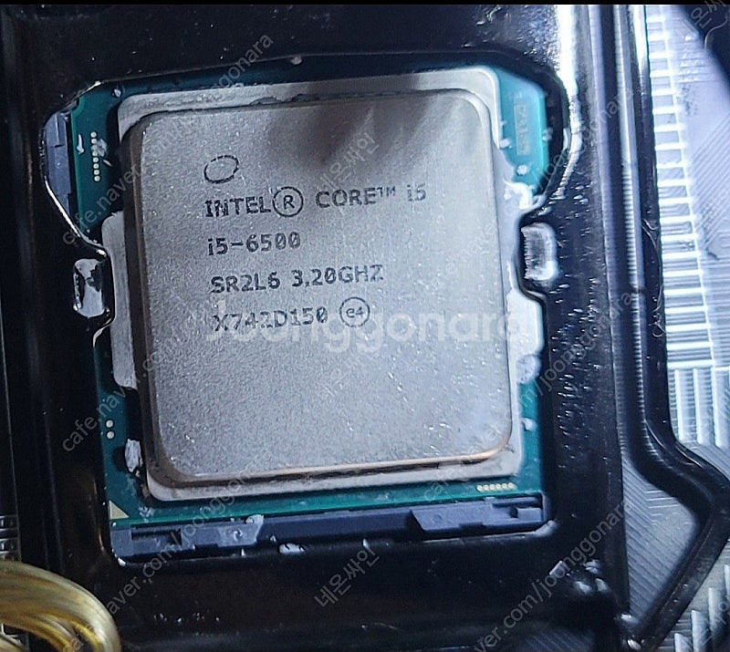 cpu 6500 + 메인 asus 1151보드--0