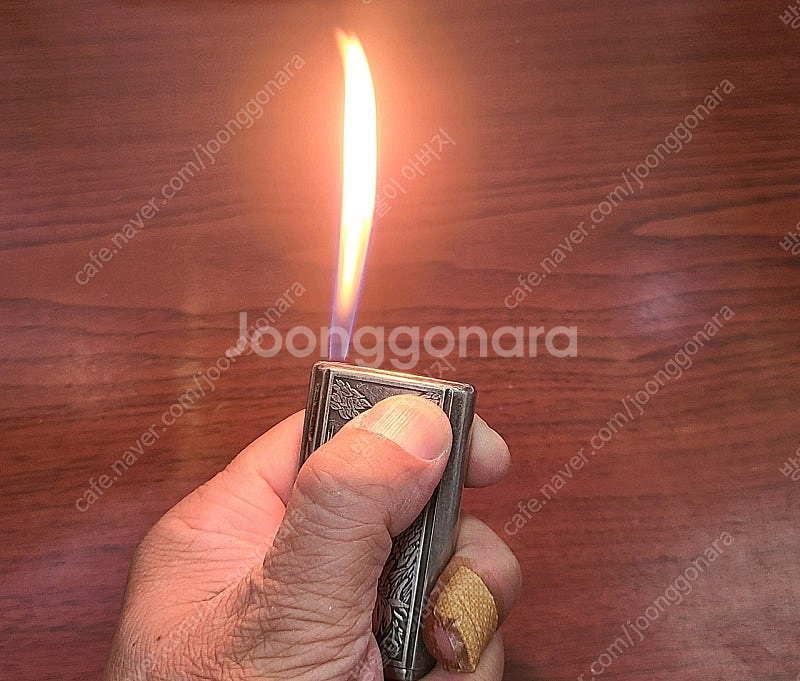 희귀한 일제 빈티지 WIN 배터리 가스 라이터--4