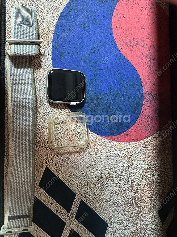 애플워치 나이키 se1 실버--3